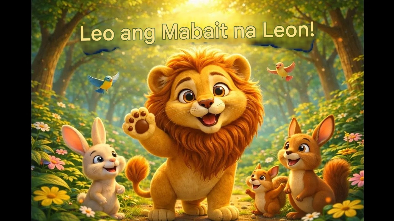 Filipino | Si Leo ang Mabait na Leon | Kuwentong May Aral | Tiny Tales Animation