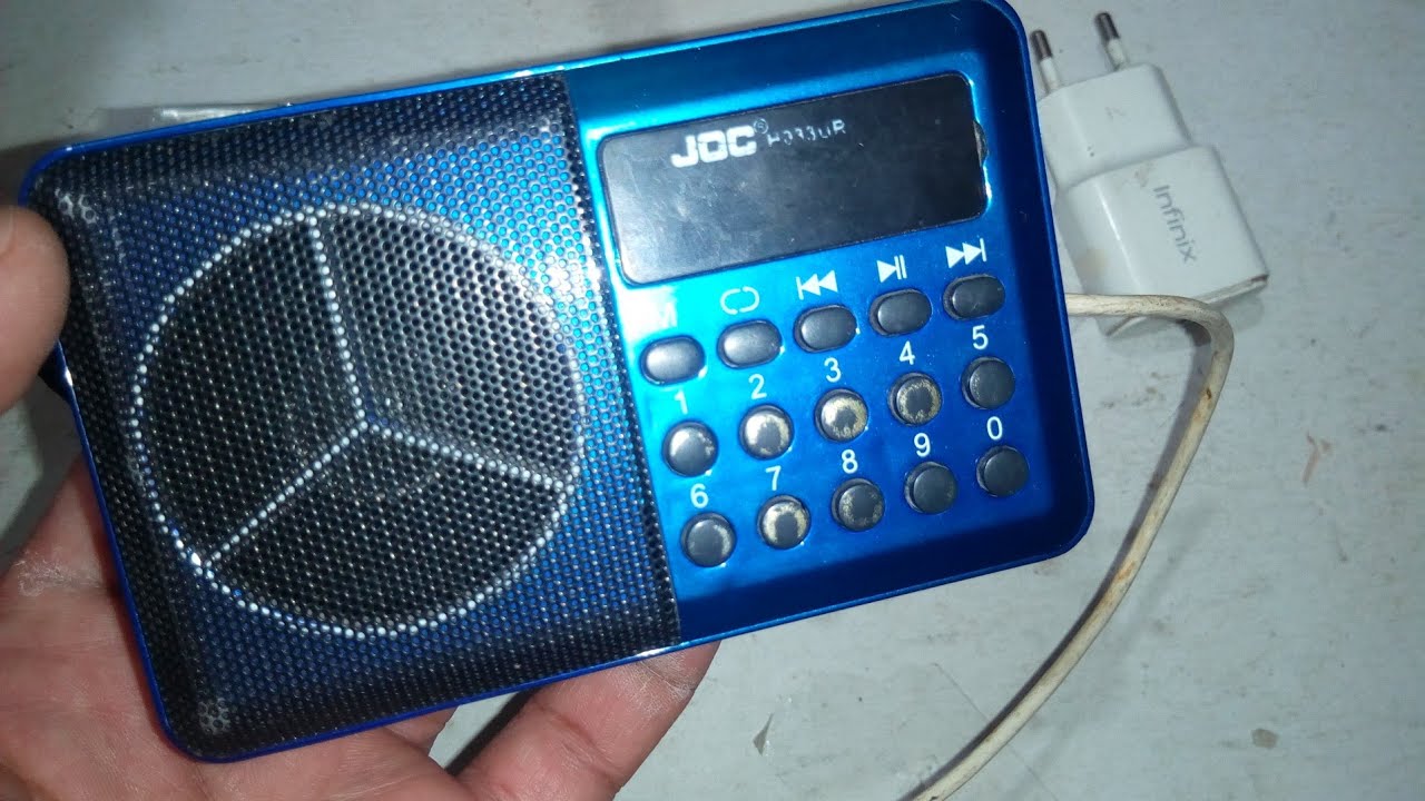 تشغيل راديو joc مباشرتا علي الشاحن بدون بطارية