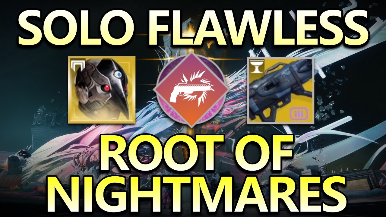 Solo Flawless Root of Nightmares on Hunter | Destiny 2: Monument of Triumph
