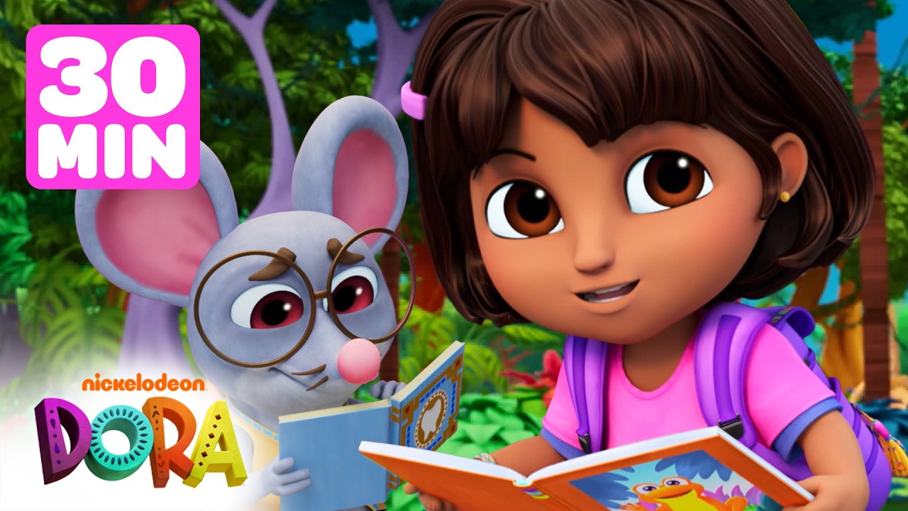 30 MINUTES of Story Time with Dora! 📖 | Dora & Friends