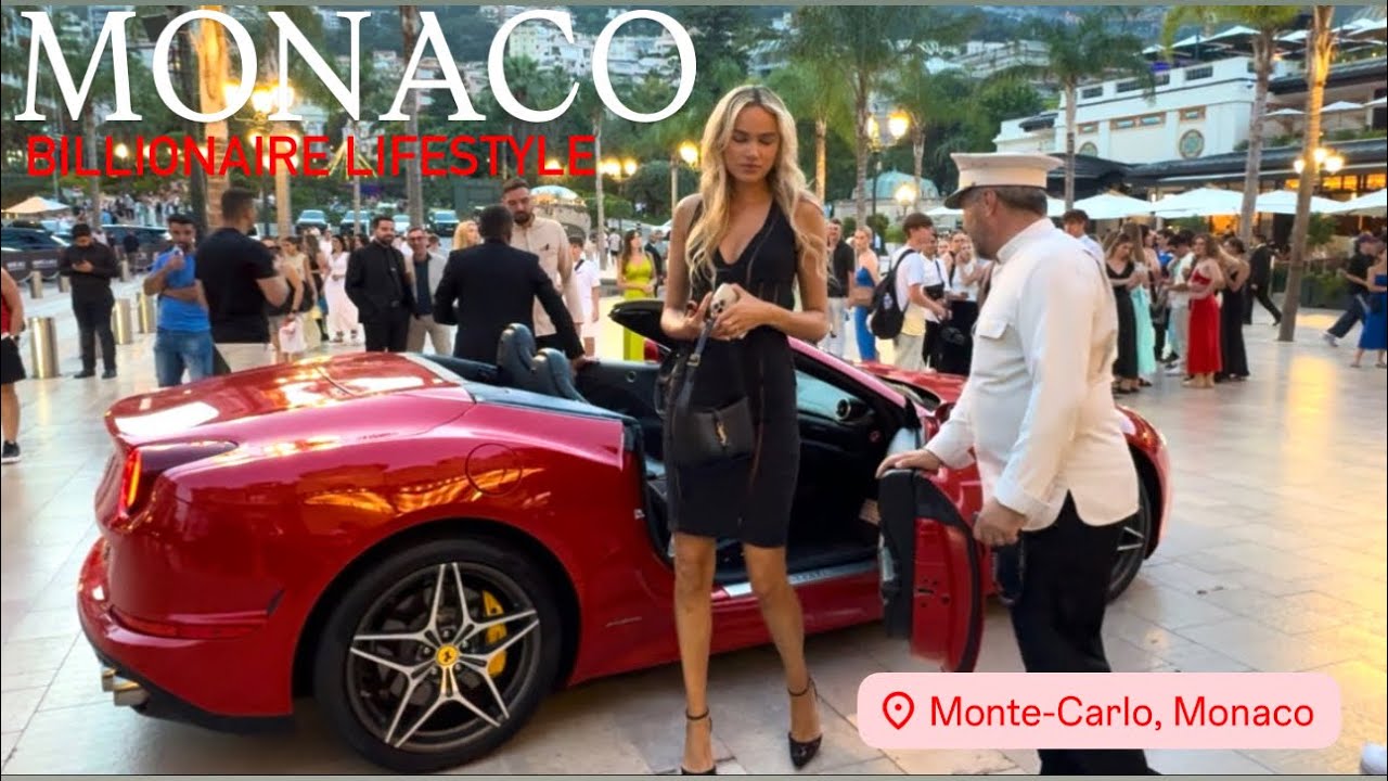 MONACO NIGHTLIFE AFTER DARK🔥COMPILATION👠#monaco #billionaires #supercars 