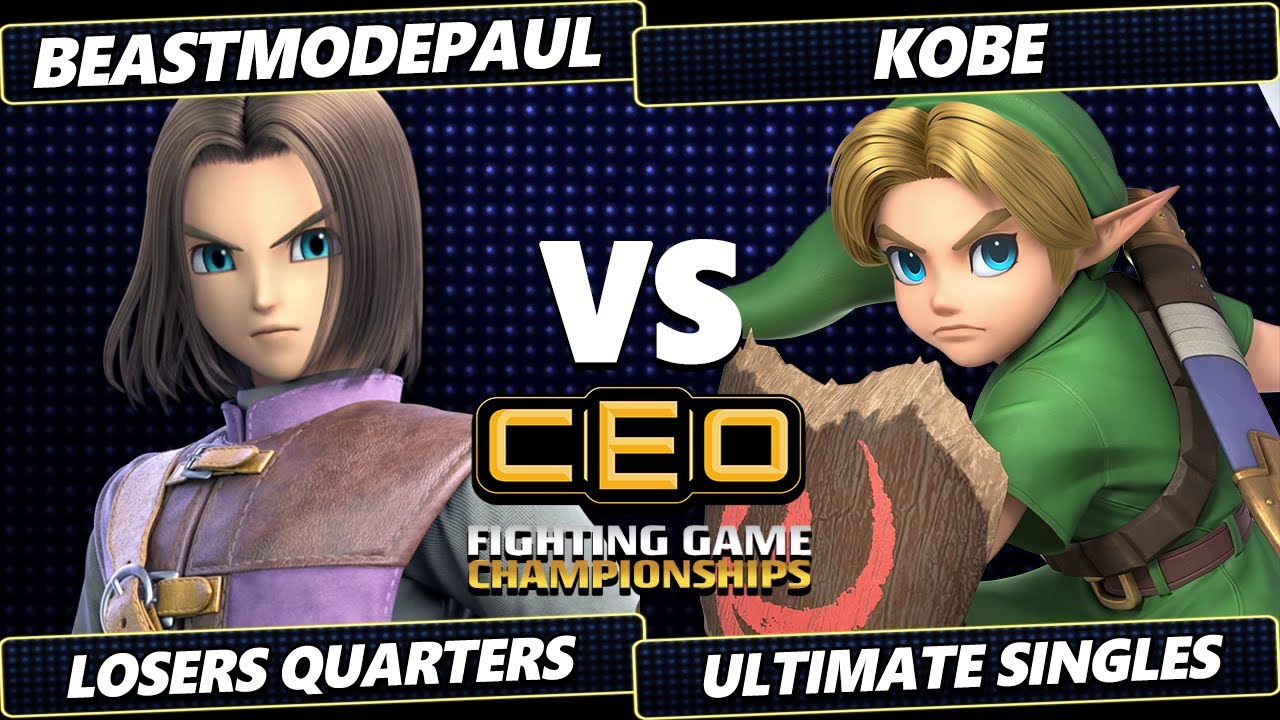CEO 2024 TOP 8 - Kobe (Young Link) Vs. BeastModePaul (Hero) Smash Ultimate - SSBU