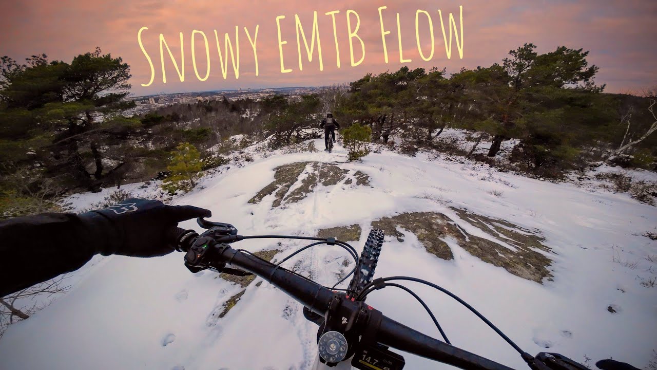 Snowy EMTB Flow ⚡ Tough Winter Trails