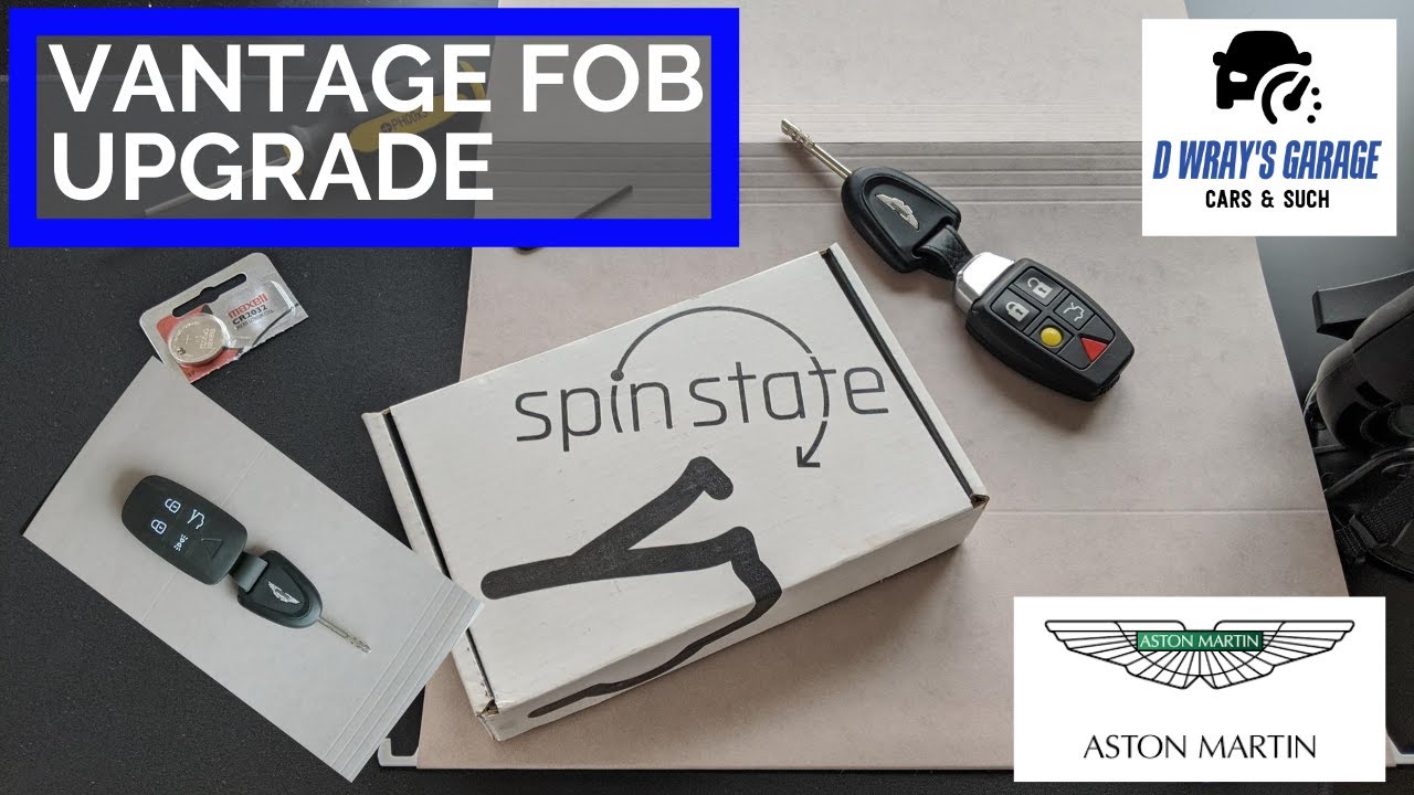 Обновление брелока для V8 Vantage 2006-2008 — Aston Martin — Spin State Design