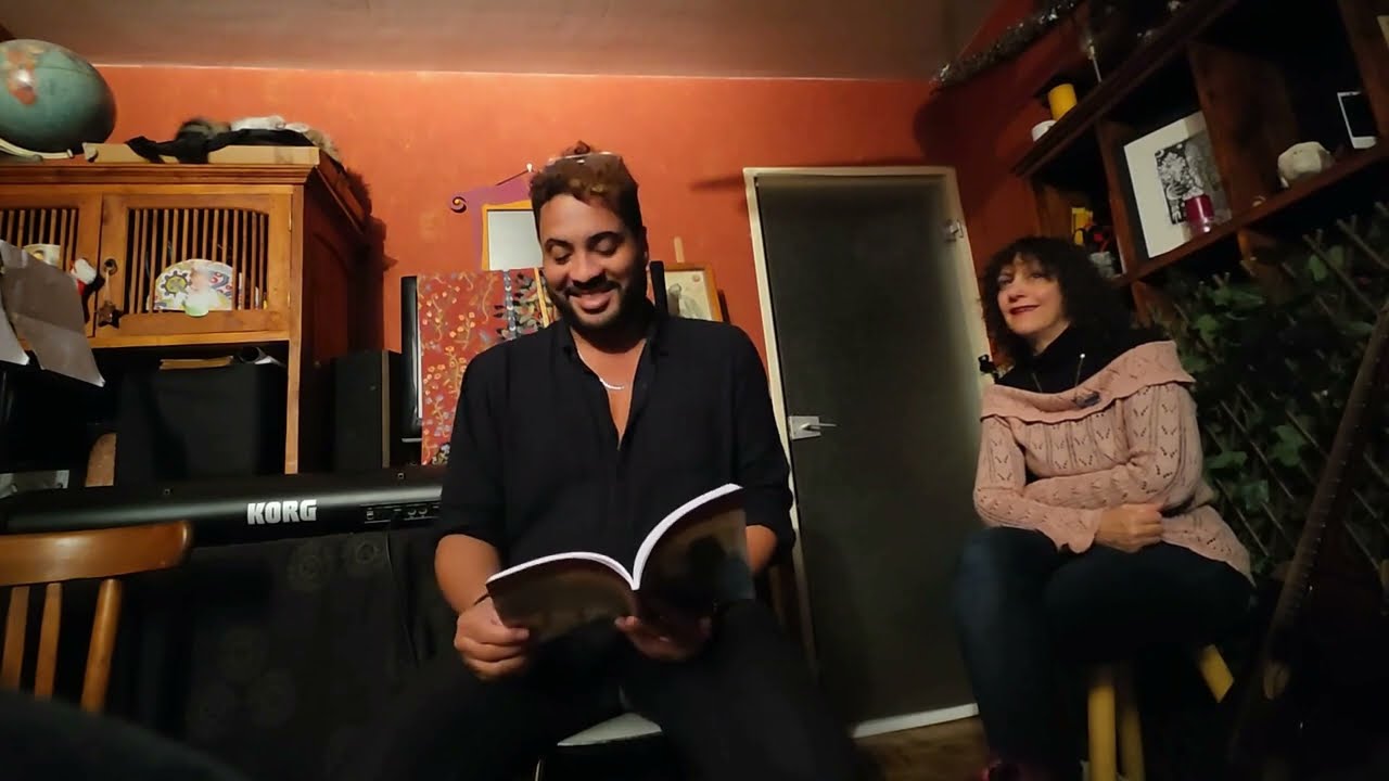 Jann Halexander lit 'Gabon' aux Salons de Lord Phoebus 16/11/25, Olympiades, Paris