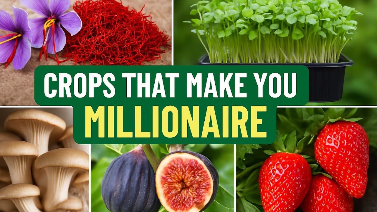Top High Profit Crops That Can Make You a Millionaire