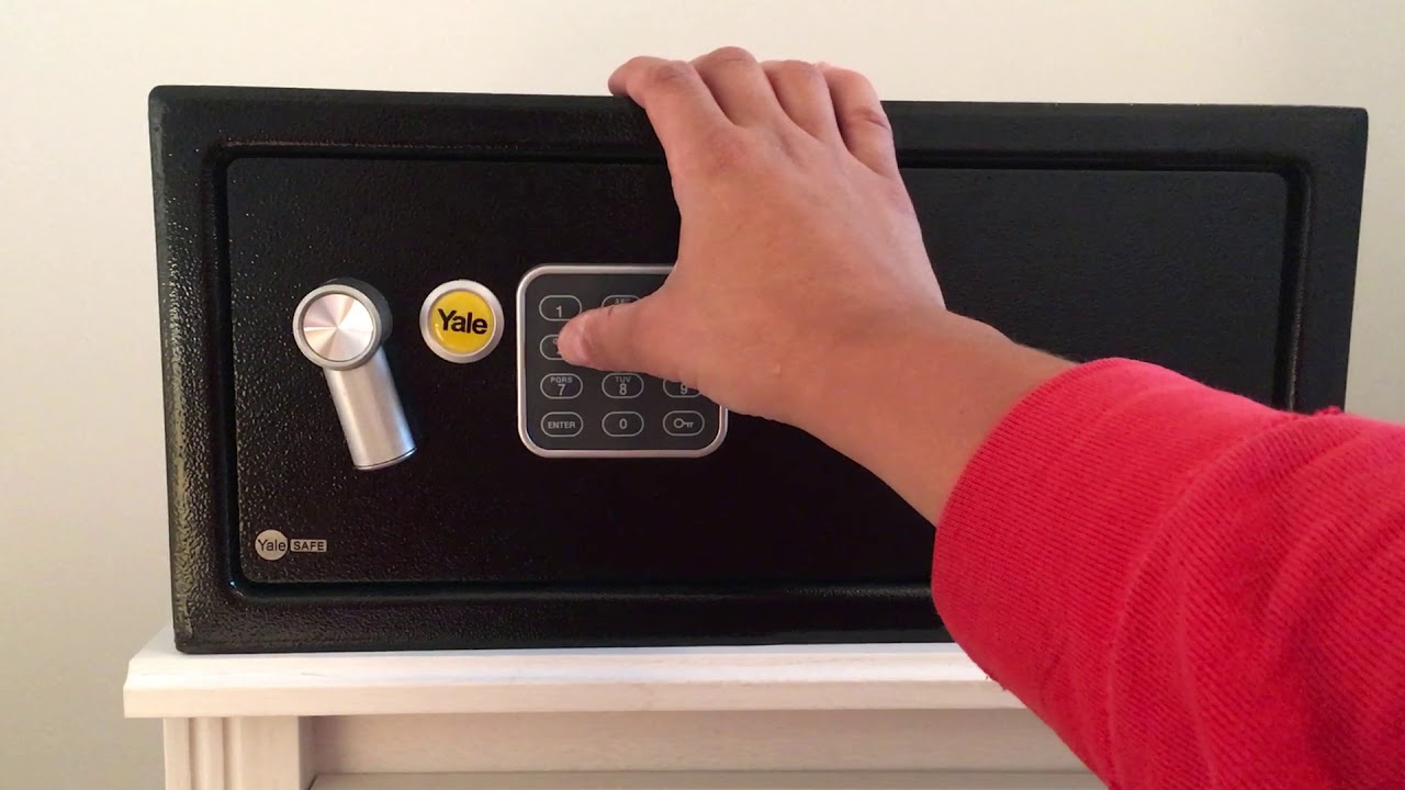 Yale Laptop Safe Video - How To Use