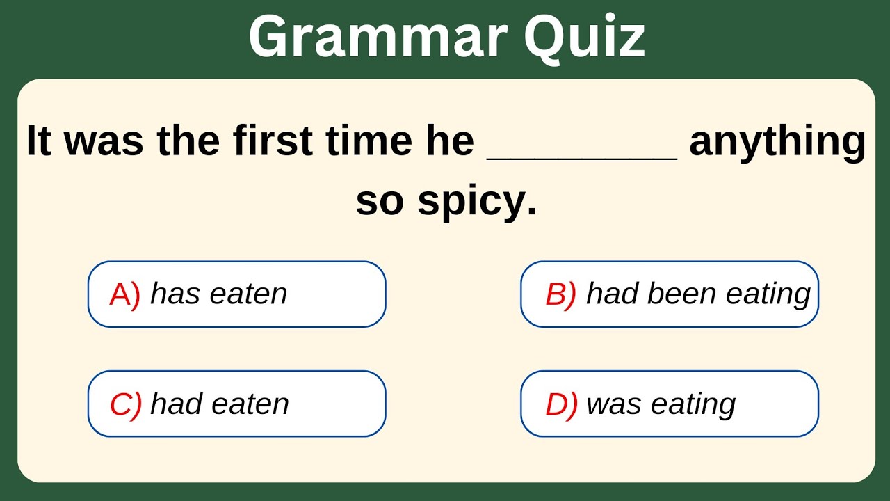 Grammar Quiz: Are You a Grammar Pro? #grammarquiz