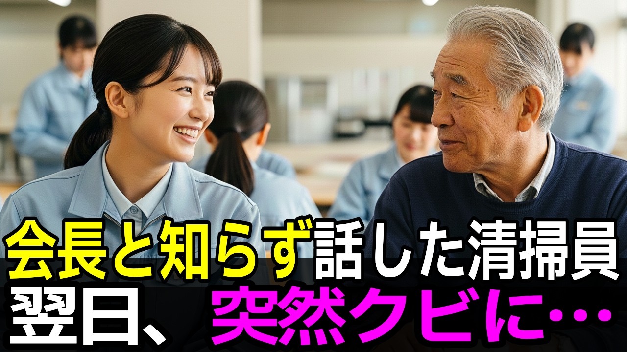 会長だと知らず話し込んだ高卒のホテル清掃員。翌日、突然クビに…その理由に涙