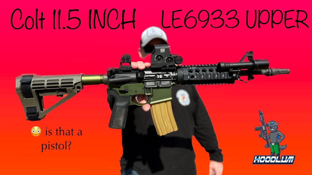 Colt LE 6933 11.5 Upper! Первые впечатления! (Не RECCE)