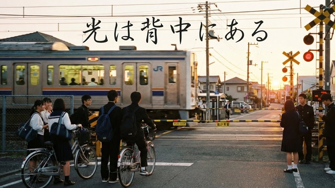 AI 뮤직비디오 / 光は背中にある / J-POP 뮤비