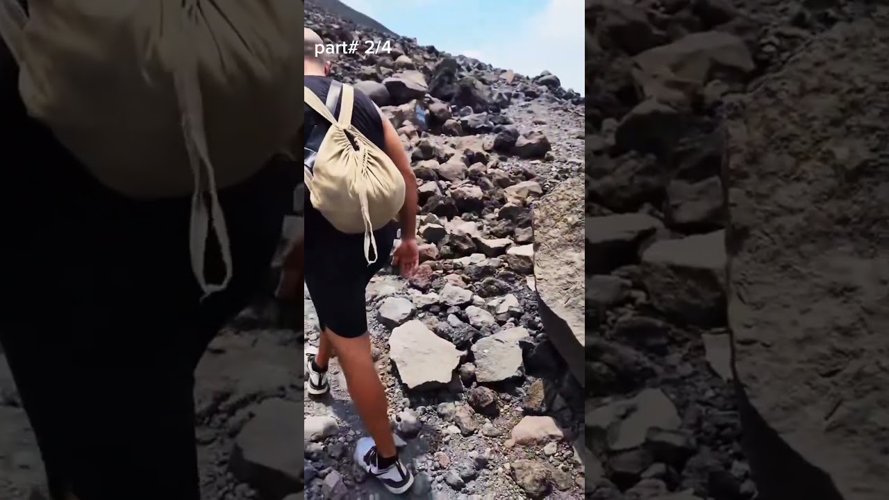 Hiking Cerro Negro Active Volcano In Nicaragua, Senderismo Cerro Negro Volc&aacute;n Activo En Nicaragua