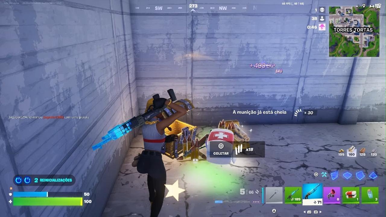 Jogando reload com sensi nova