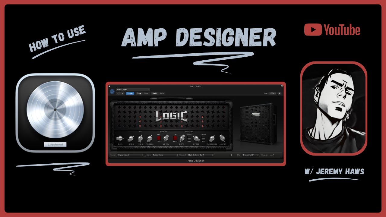How To Use Logic Pro's Guitar Amp Designer