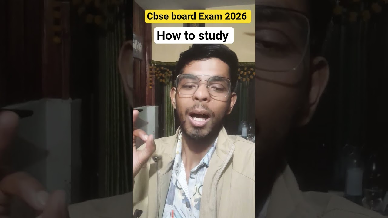 CBSE Board Exam 2026 Strategy 🔥 | Class 10 & 12 | Topper Study Plan