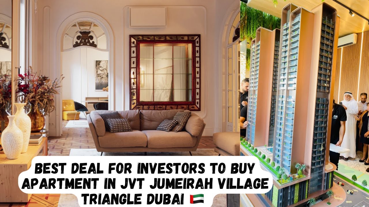 Best Deal For Investors To Buy Apartment In Jvt ( jumeirah village triangle Dubai 🇦🇪 |