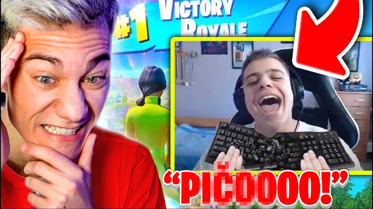 Hr&aacute;či Kteř&iacute; NEUNESLI Prohru ve FORTNITE!🤬