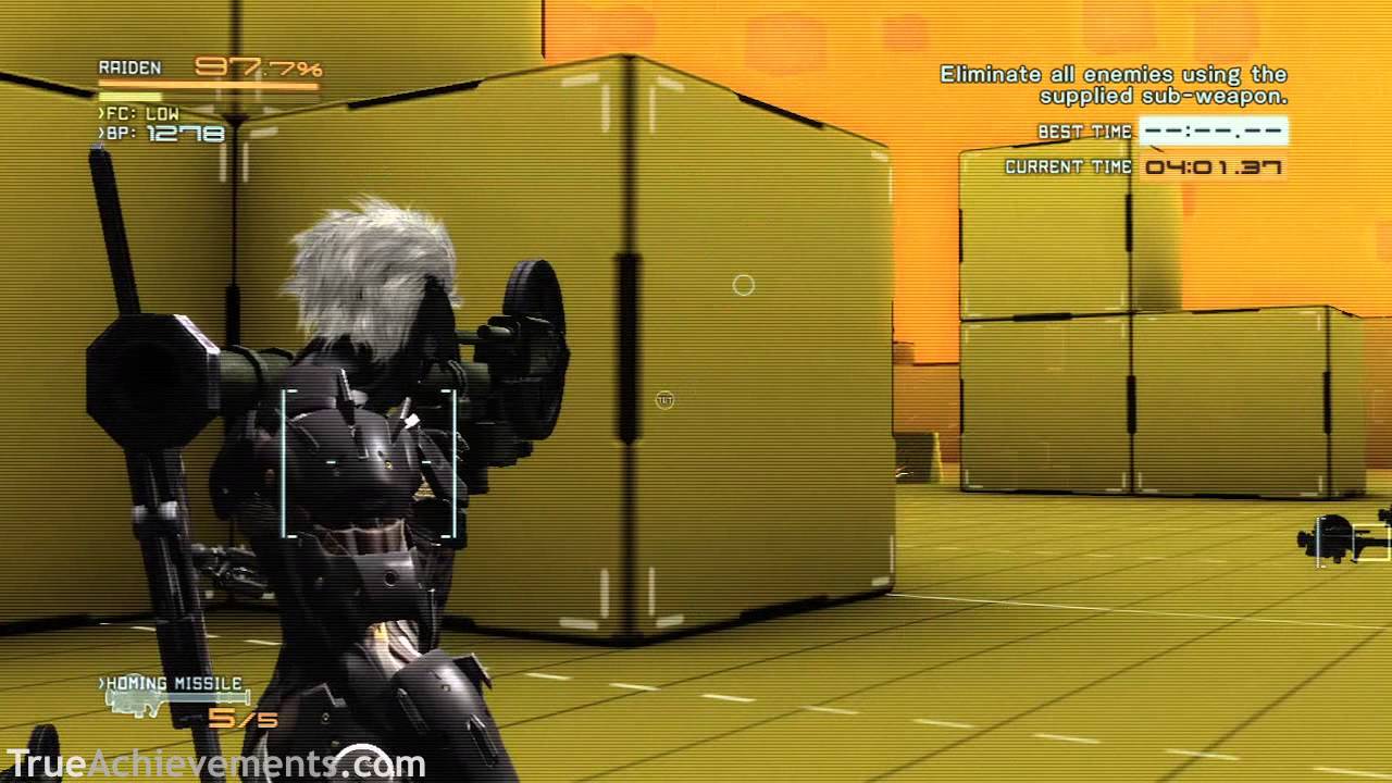 Metal Gear Rising: Revengeance - DLC VR Mission 28 (Gold)