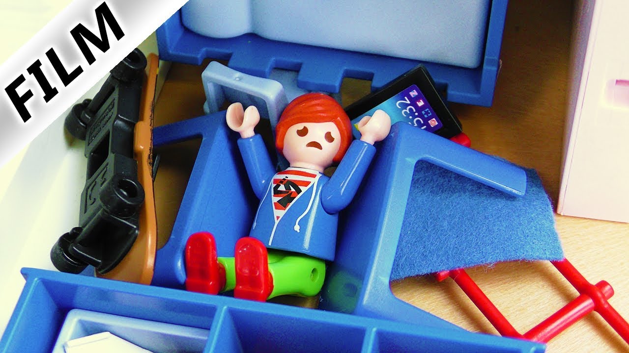 Playmobil Film Deutsch - JULIAN ZERSTÖRT SEIN NEUES ZIMMER! WIESO?! Kinderserie Familie Vogel