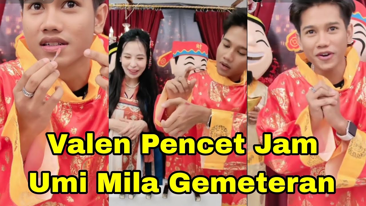 VALEN PENCET JAM BILANG UMI MILA PERMAISURI HATI KU