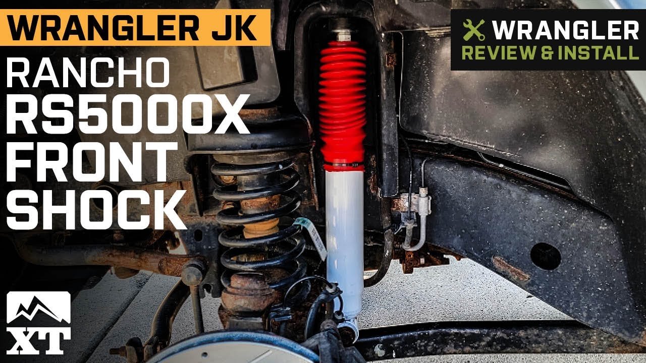 Jeep Wrangler JK Rancho RS5000X Front Shock Review & Install