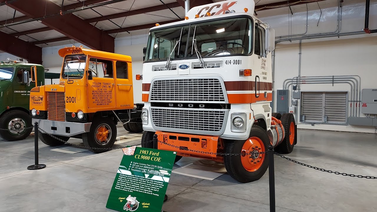Con Way 1983 Ford CL9000 Cabover at Iowa 80 Truck Stop Museum