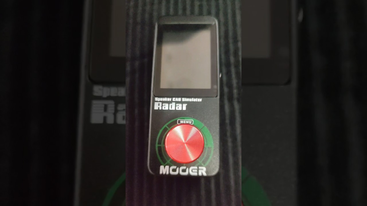 MOOER RADAR SPEAKER CAB SIMULATOR