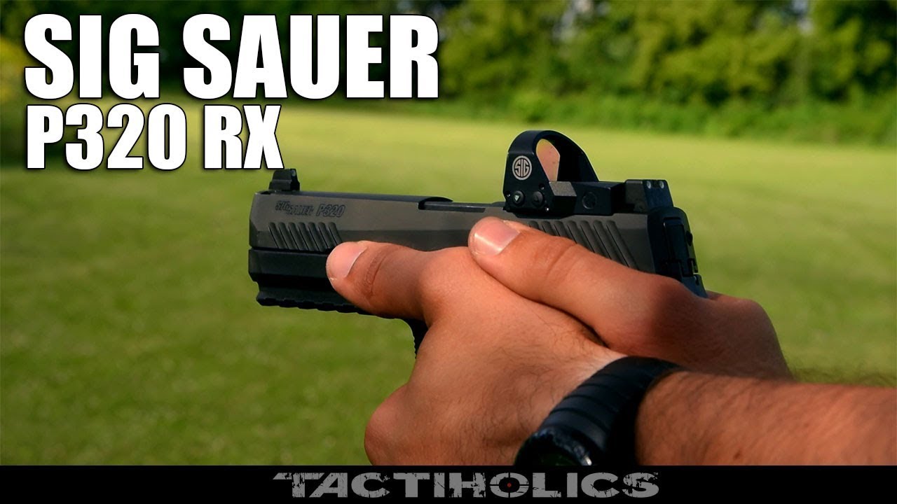 Sig Sauer P320 RX | Romeo 1| Shooting & Review - Tactiholics&trade;