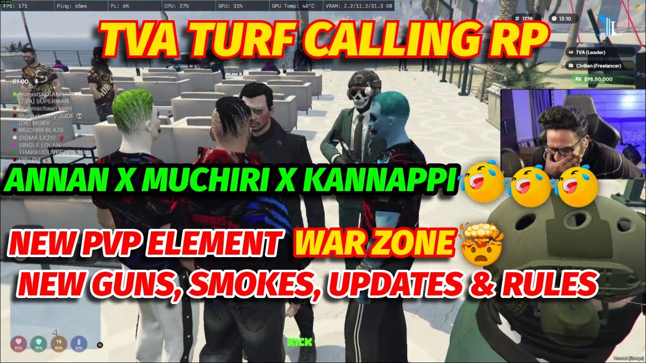 TURF CALLING & NEW WARZONE COMING😱🔥| MUCHIRI X KANNAPPI🤣🤣| NEW GUNS & UPDATES🔥