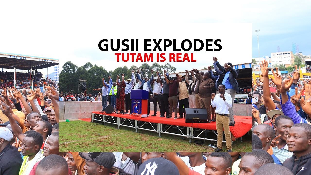 BREAKING; SIMBA ARATI , OSORO, NYAKUNDI, OGAMBA AND OTHER BROADBASED LEADERS UNITE AT GUSII STADIUM
