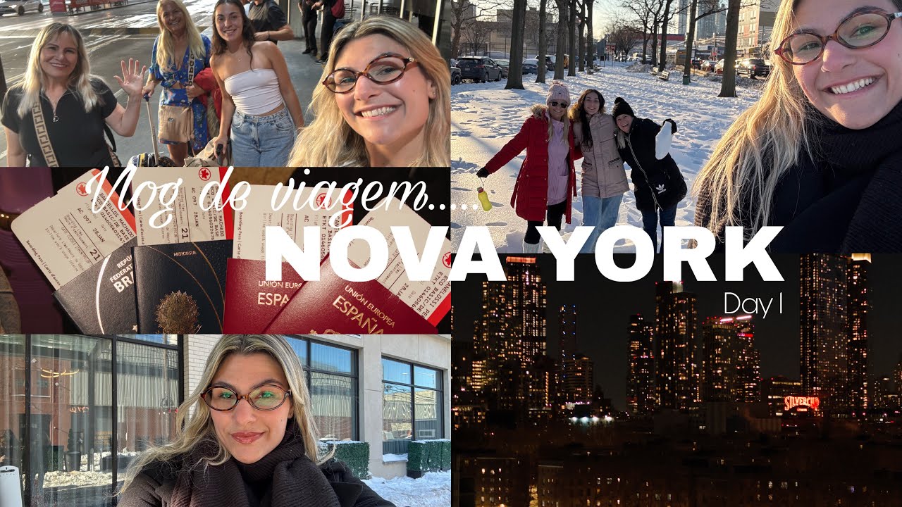 Day 1 | Vlog de viagem para Nova York
