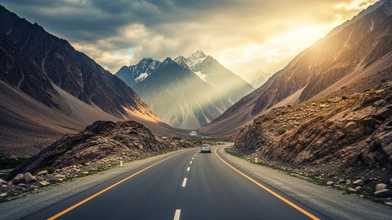 On the Way to Skardu | Breathtaking Mountain Drive 🇵🇰