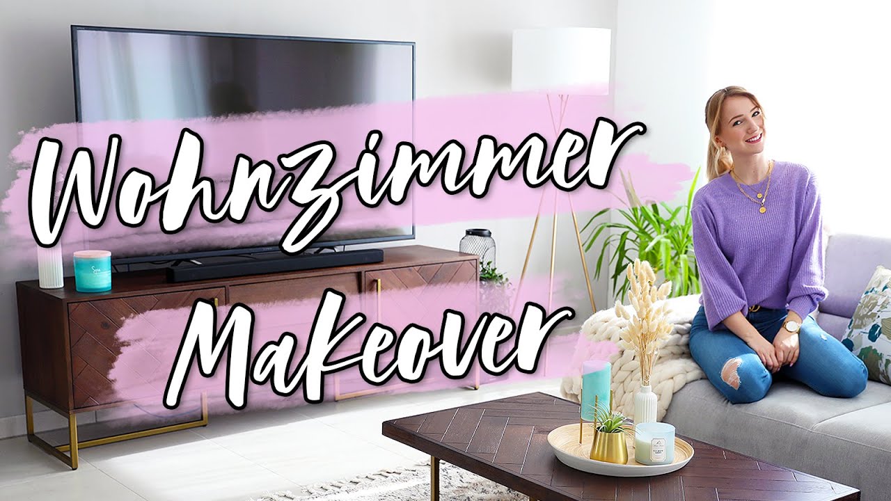 WOHNZIMMER MAKEOVER Vlog - Neue Möbel & DIY 