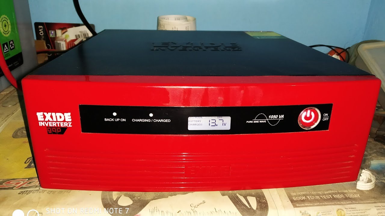 Exide 1050VA pure sine wave inverter full Details Review ! Exide 1050VA Pure Sine Wave Home Ups