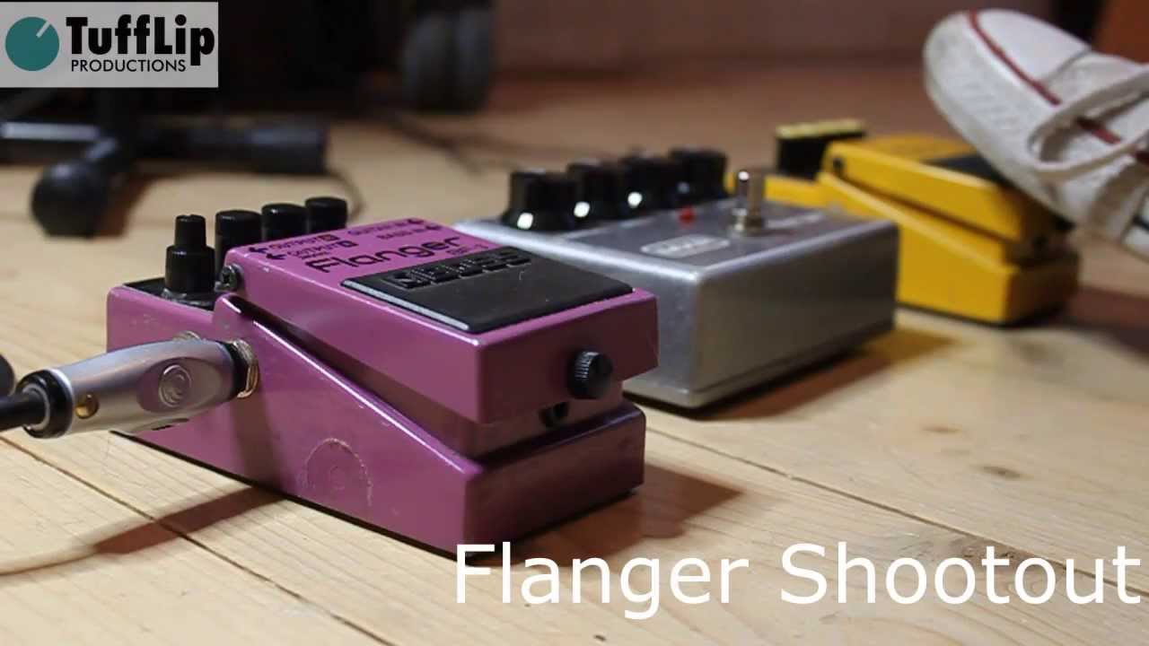 BOSS BF-3 vs MXR M-117R Flanger