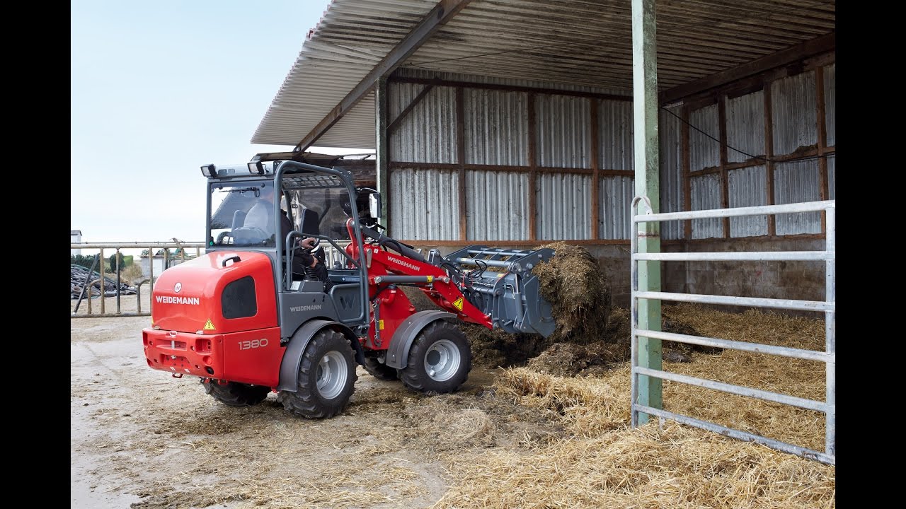 Weidemann – Hoftrac® 1380 Einsatz in der Landwirtschaft