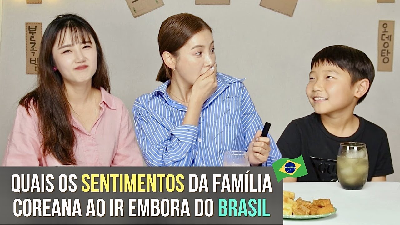 O que a família coreana que viveu no Brasil por 4 anos diz sobre o país antes de voltar à Coreia