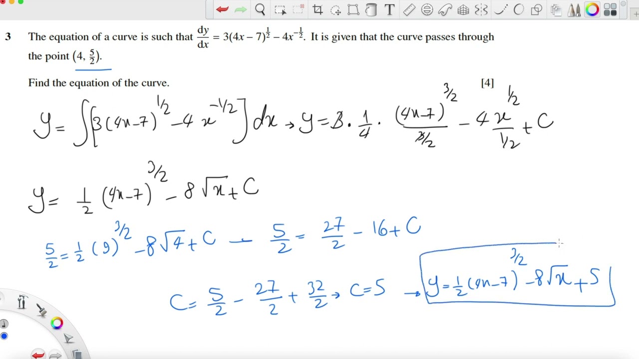 A level Solved Past Paper 12/M/J/2022 Pure Mathematics1 9709 Past Examination Papers