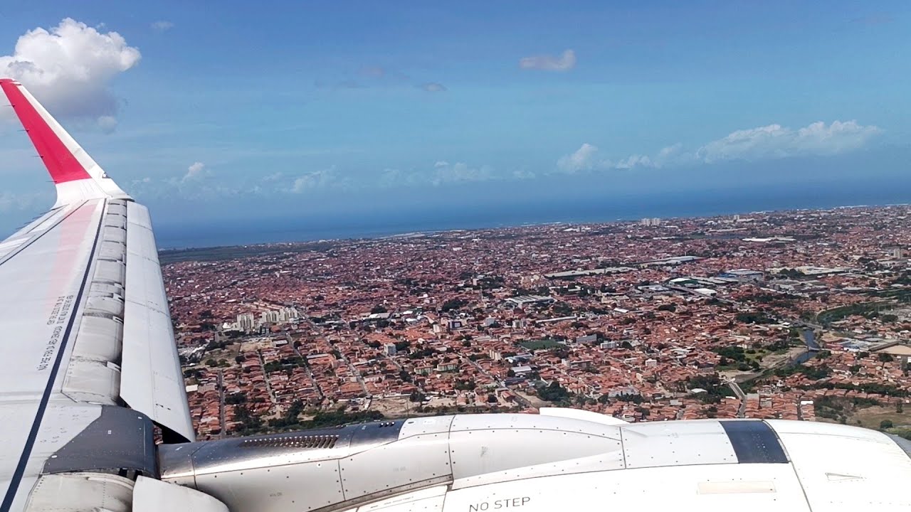 Assista o voo completo de Parnaíba para Fortaleza Latam 3559 