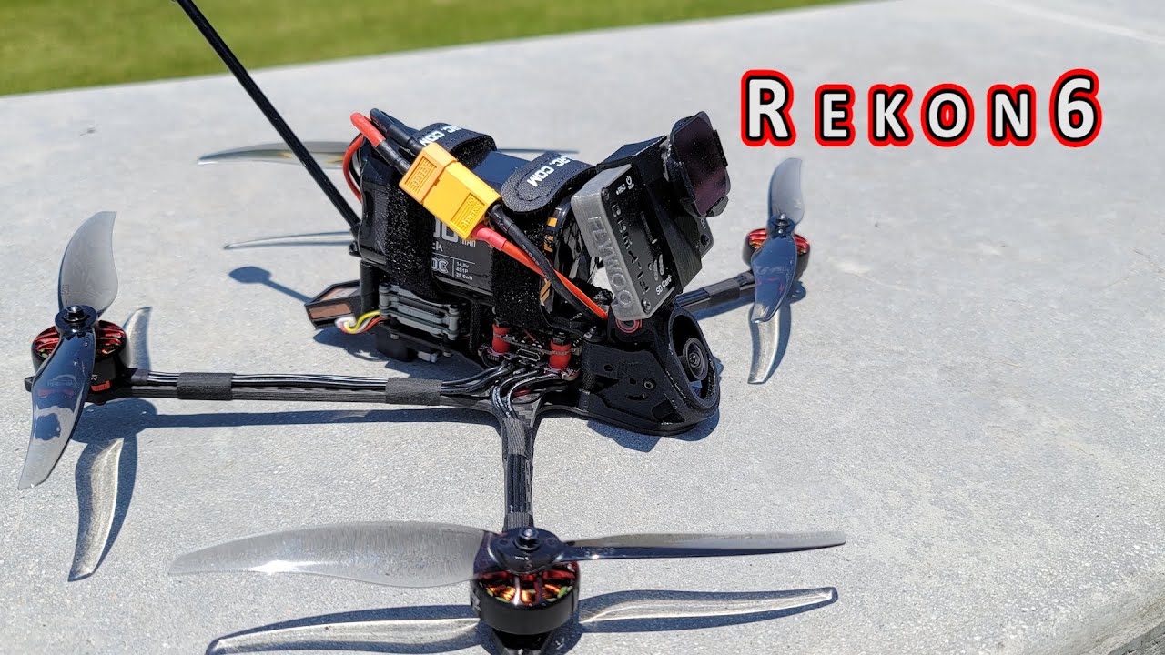 Rekon6 MiniLongRange FPV Review 🍕