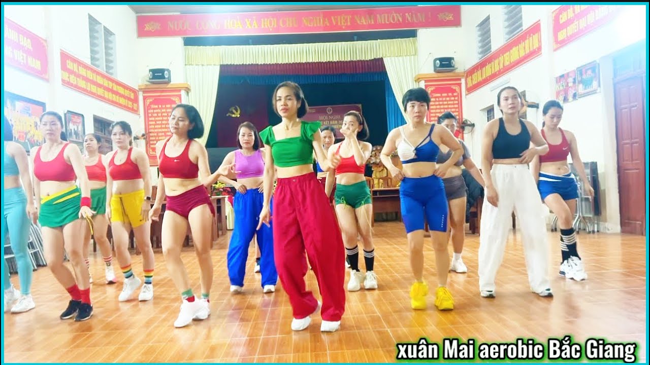 Aerobic Tổng Hợp 12 / Nhạc Tết 2026 Xuân Mai - Giảm Mỡ  Đón Tết Eo Thon 