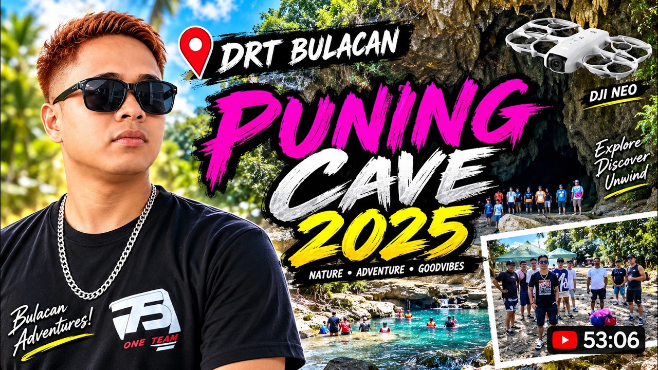 Puning Cave 2025 | DRT Bulacan | DJI Neo