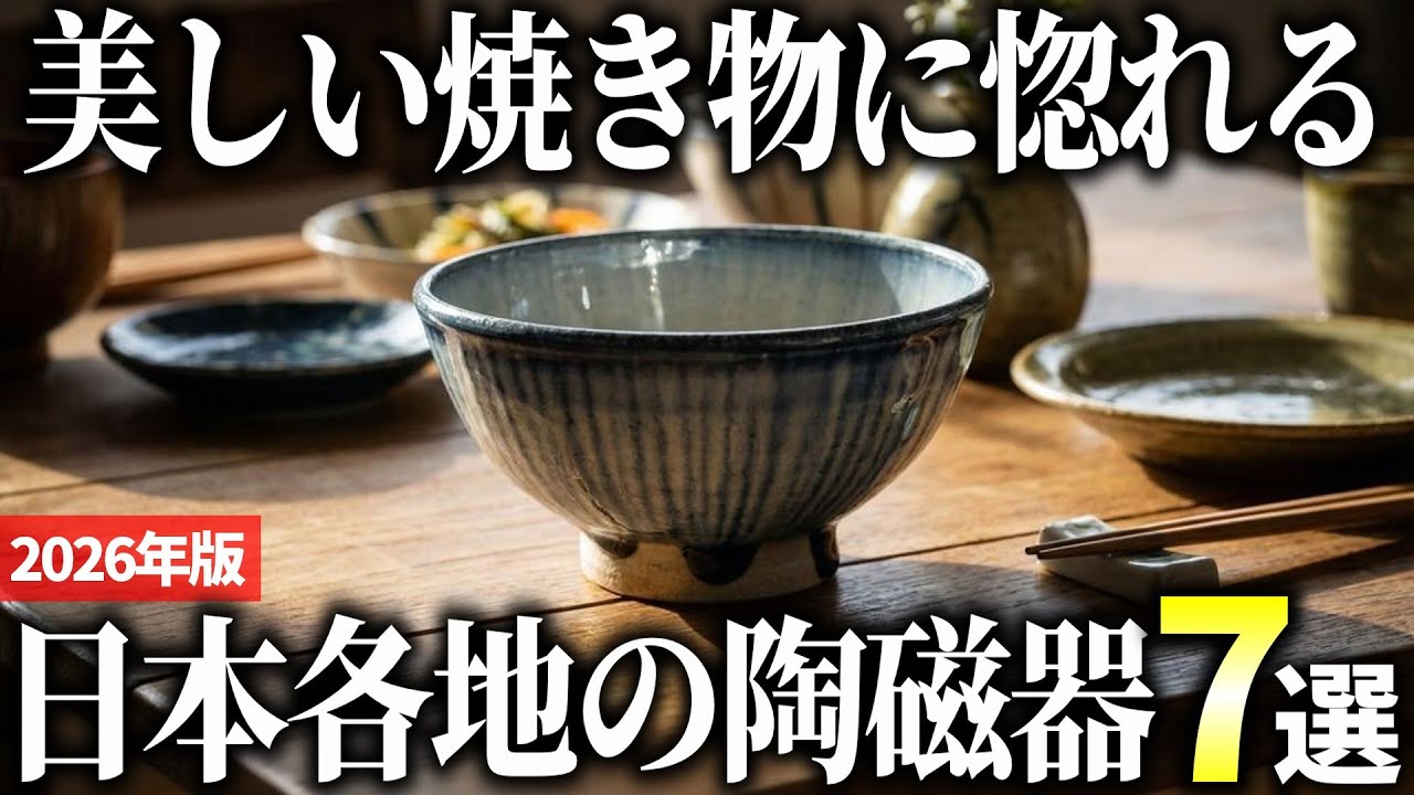 【2026年版】伝統工芸品に惚れる！有名な日本各地の陶磁器おすすめ7選