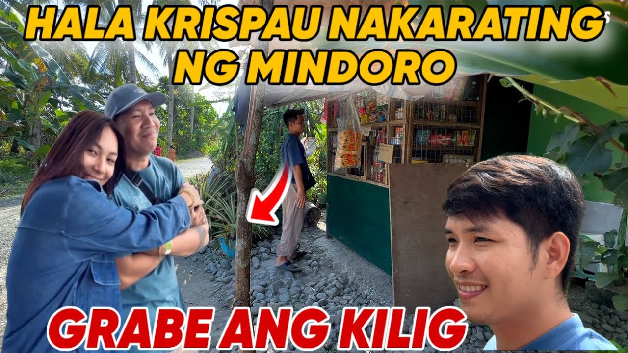 HALA KRISPAU NAKARATING NA NG MINDORO! GRABE ANG KILIG @PugongByahero 
