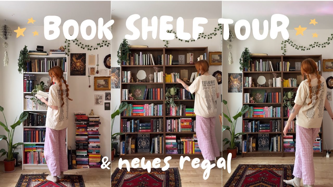 apartment diaries: bücherregal tour 📚