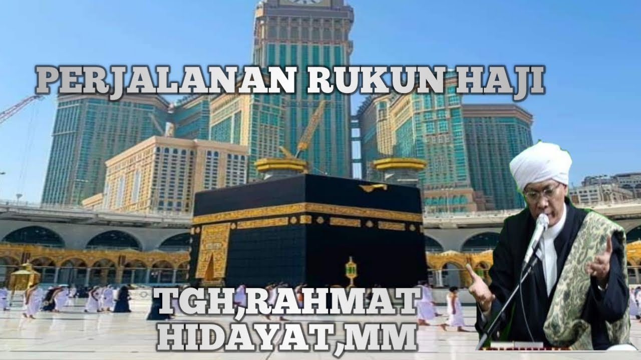 CERAMAH LUCU TGH,RAHMAT HIDAYAT,MM!! PERJALANAN RUKUN HAJI