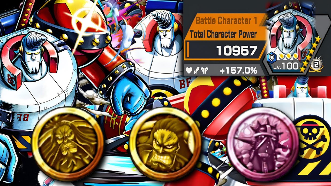 6 ⭐ BOOST 2 GENERAL FRANKY WITH *BEST* MEDALS! 😤 ONE PIECE BOUNTY RUSH OPBR SS LEAGUE BATTLE