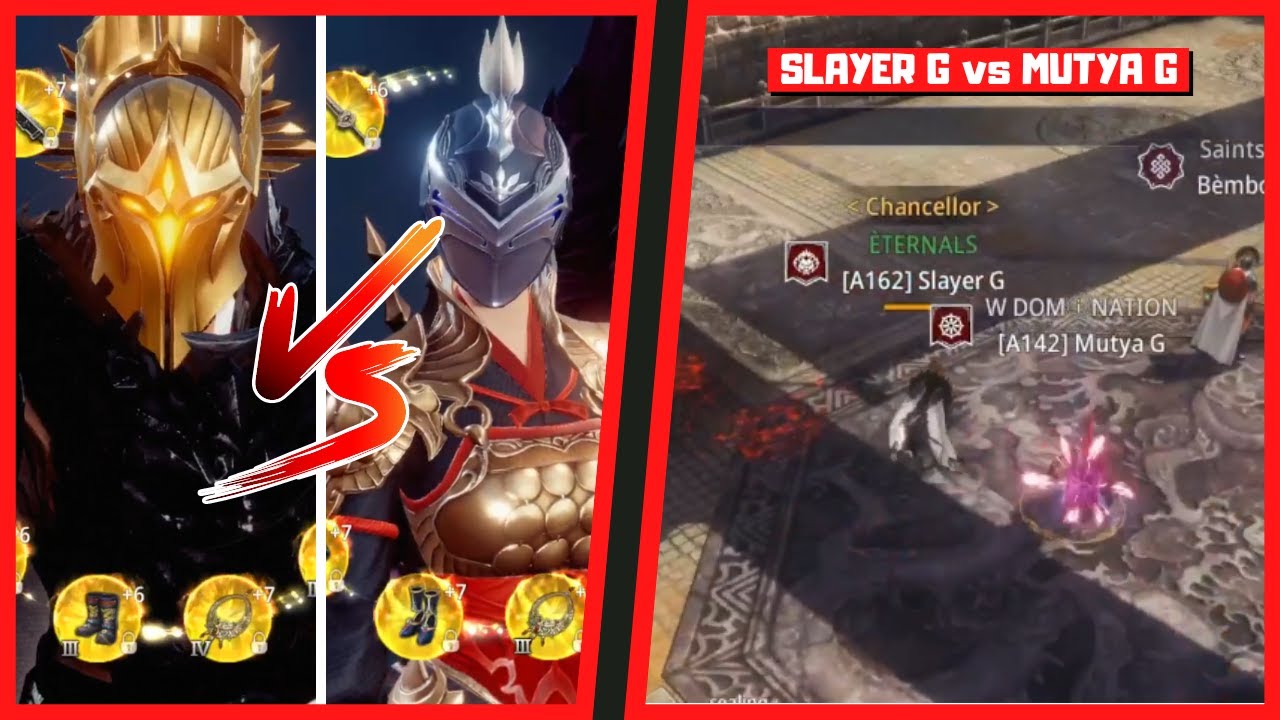 MUTYA G vs SLAYER G | TOP 1 TAOIST vs TOP 5 WARRIOR MIR4 GLOBAL | MIR4