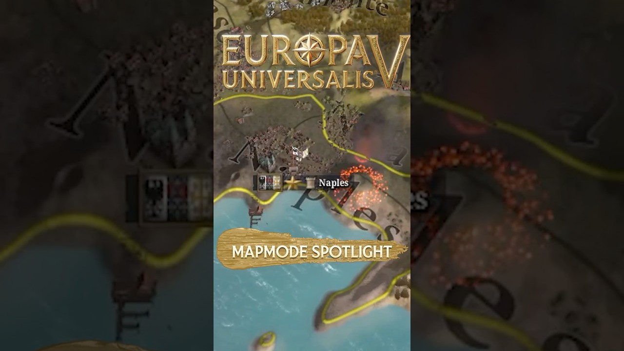 DANGER Map Mode in Europa Universalis V - EU5 Mapmode Spotlight