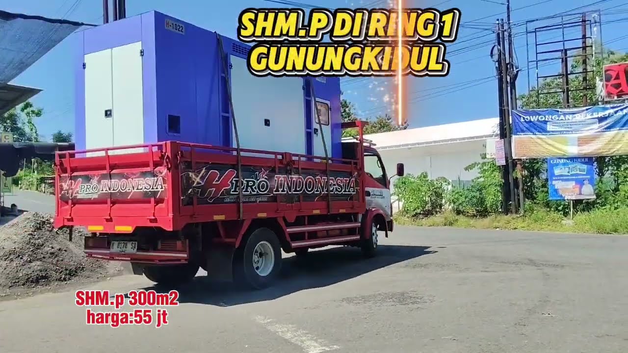 Tanah pekarangan di Ring 1 Gunungkidul Dijual murah 